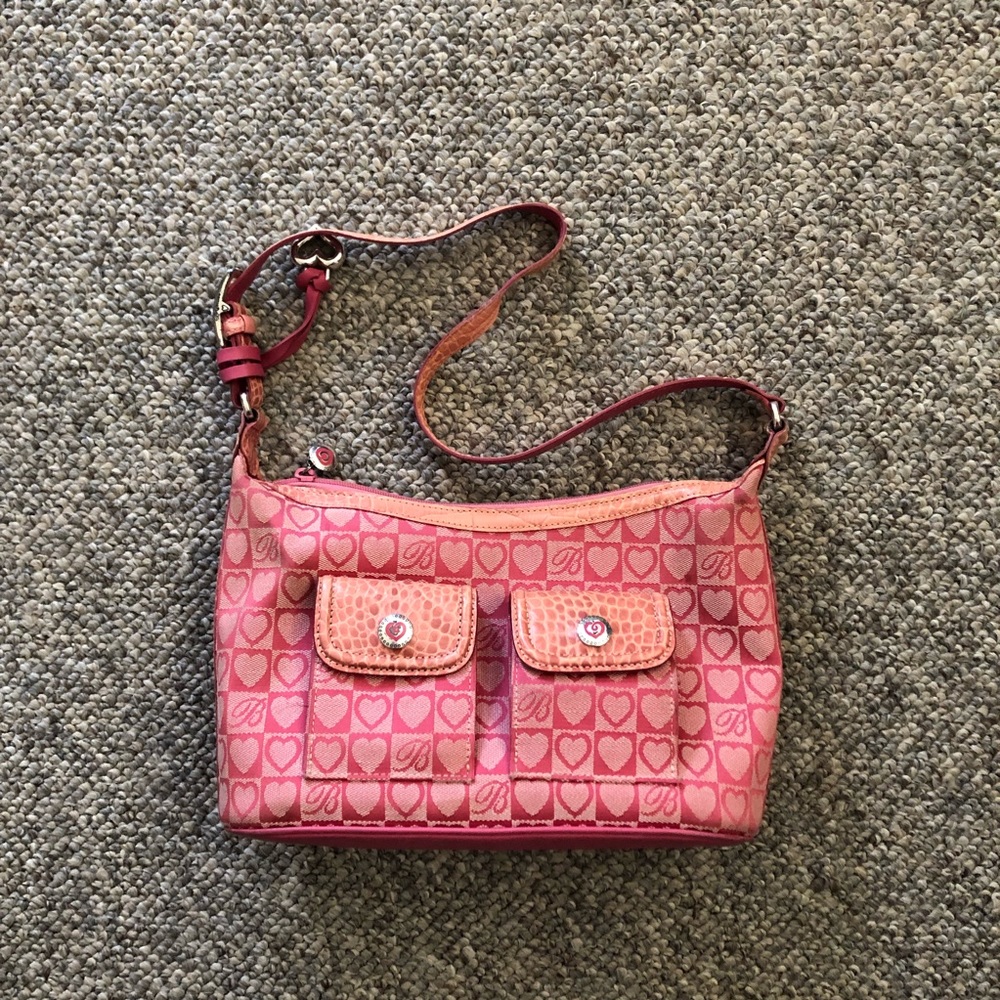 Brighton pink patterned purse